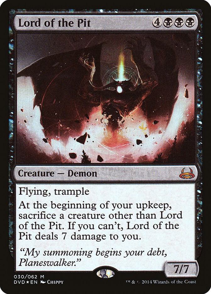 Lord of the Pit [Duel Decks: Anthology] 30