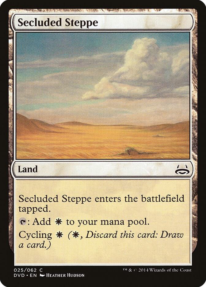 Secluded Steppe [Duel Decks: Anthology] 25