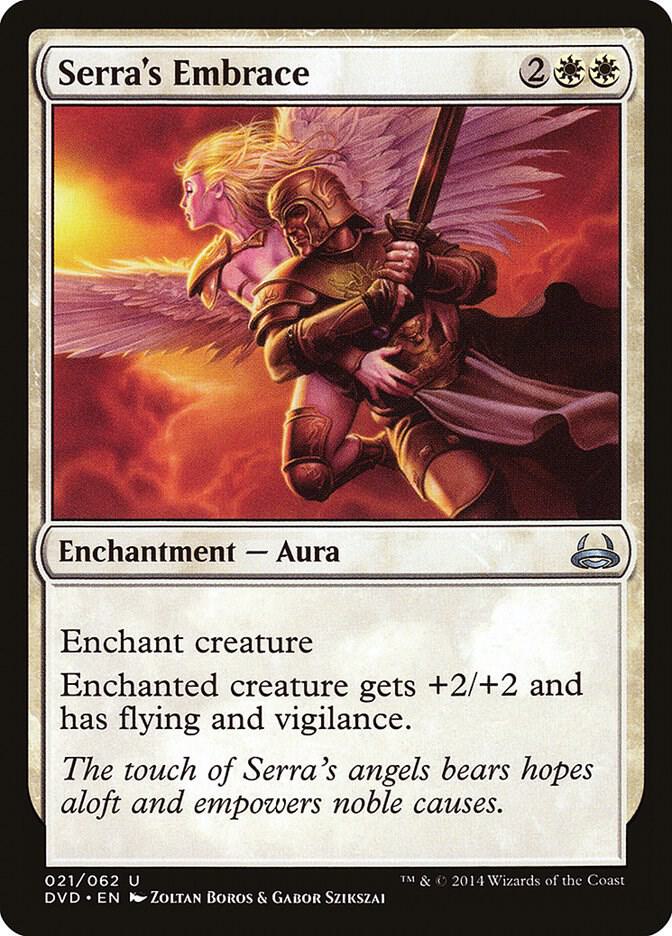 Serra's Embrace [Duel Decks: Anthology] 21