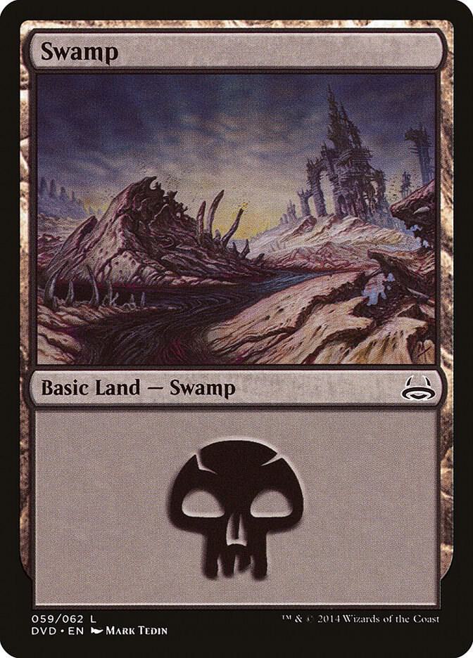 Swamp (059) (DVD) [Duel Decks: Anthology] 59