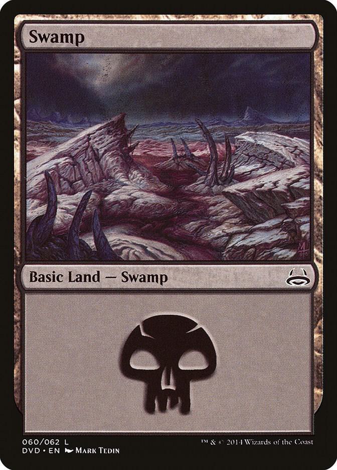 Swamp (060) (DVD) [Duel Decks: Anthology] 60