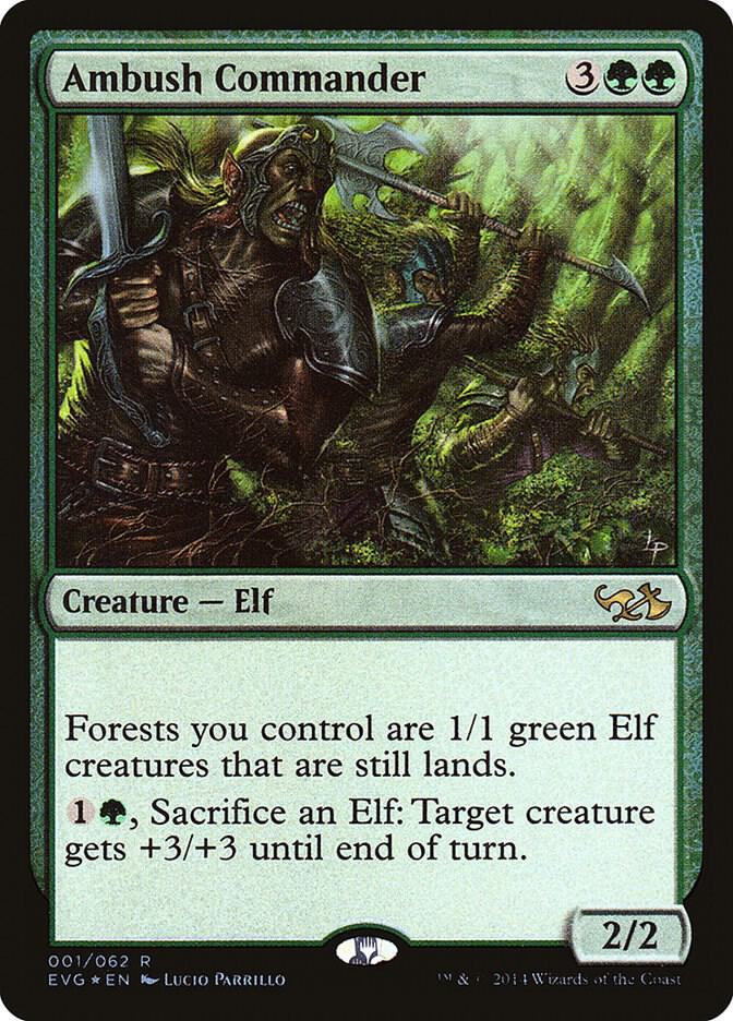 Ambush Commander [Duel Decks: Anthology] 1