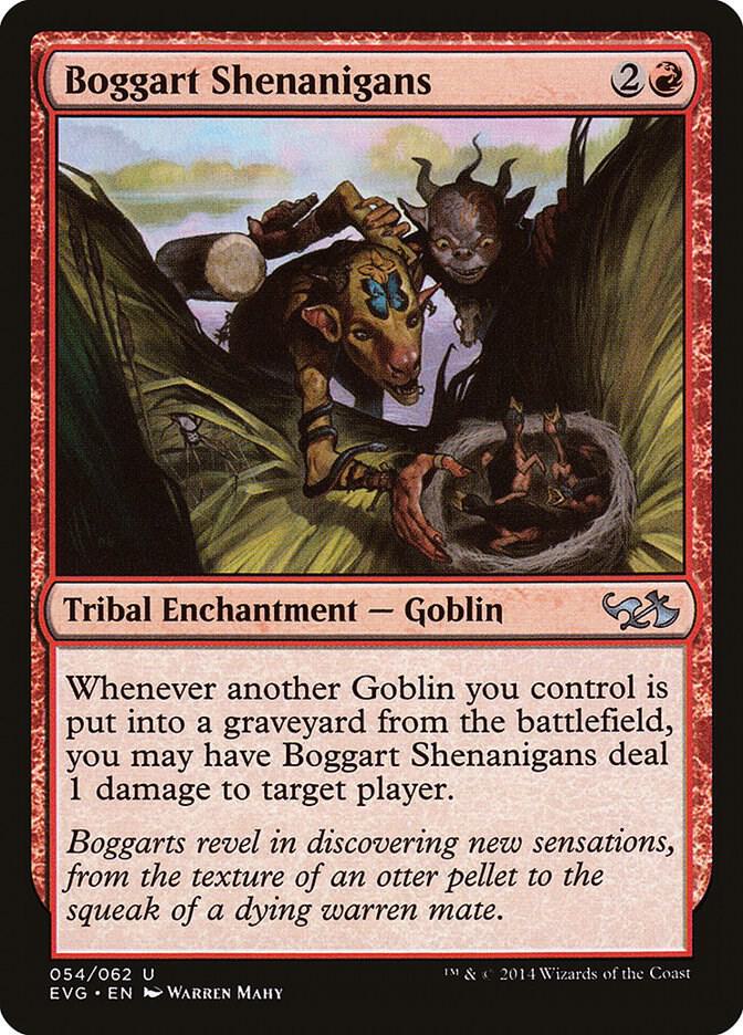 Boggart Shenanigans [Duel Decks: Anthology] 54