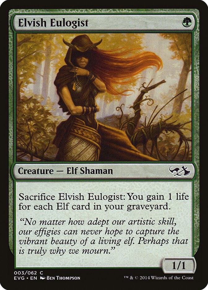 Elvish Eulogist [Duel Decks: Anthology] 3