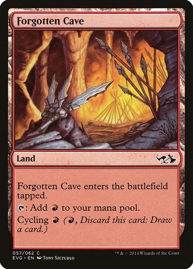 Forgotten Cave [Duel Decks: Anthology] 57