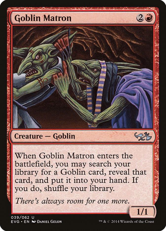 Goblin Matron [Duel Decks: Anthology] 39