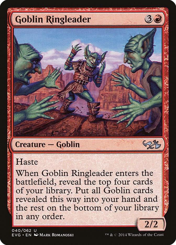 Goblin Ringleader [Duel Decks: Anthology] 40