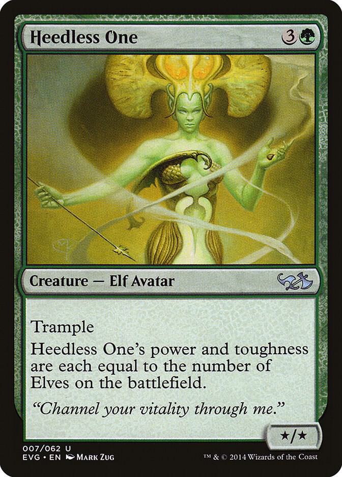 Heedless One [Duel Decks: Anthology] 7