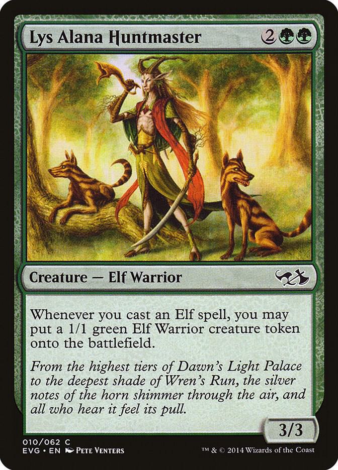Lys Alana Huntmaster [Duel Decks: Anthology] 10