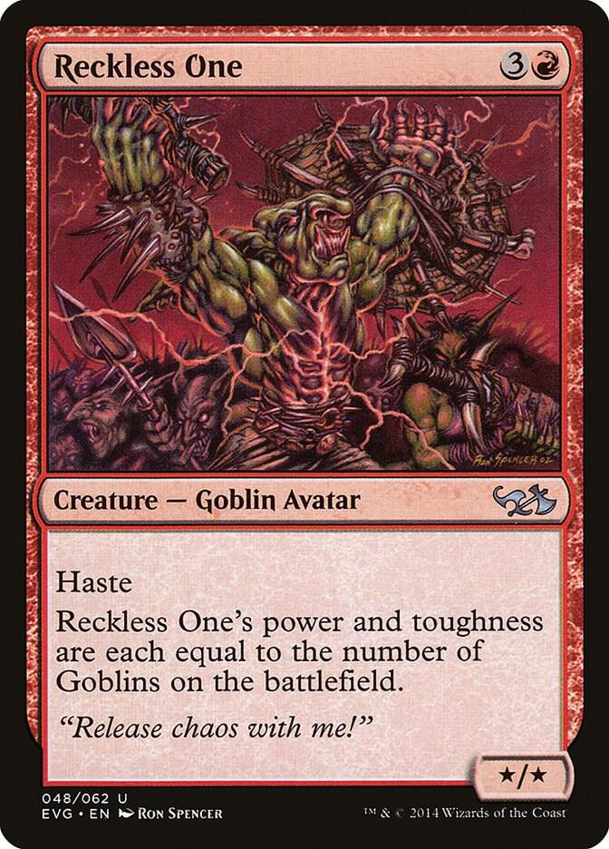 Reckless One [Duel Decks: Anthology] 48