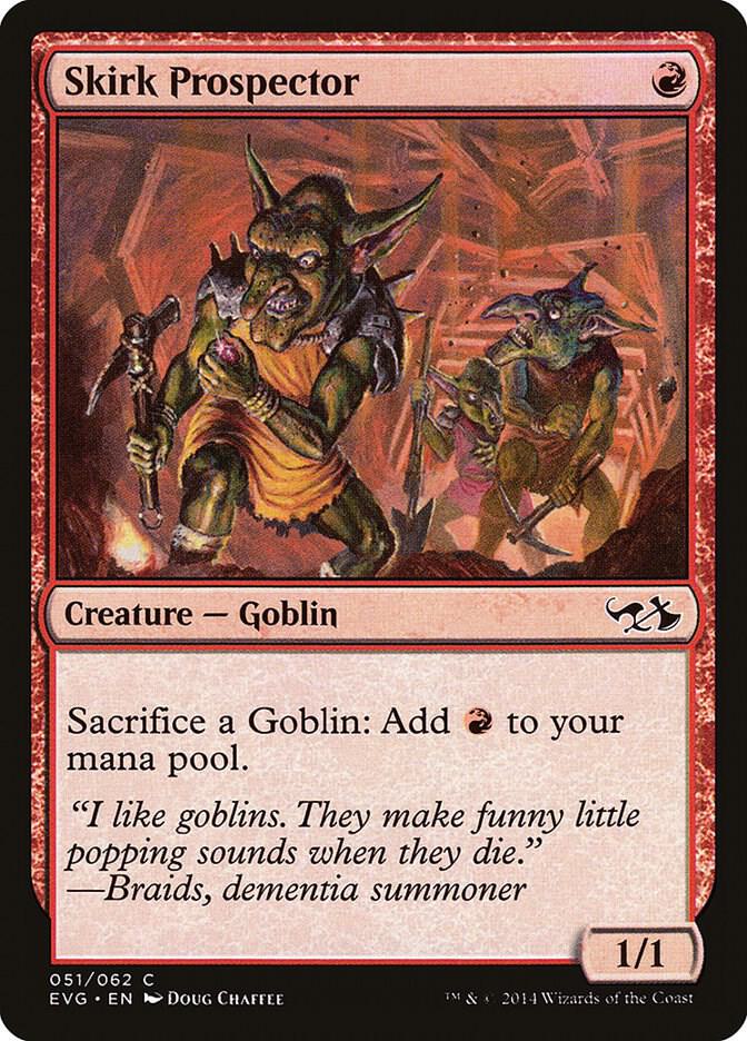 Skirk Prospector [Duel Decks: Anthology] 51