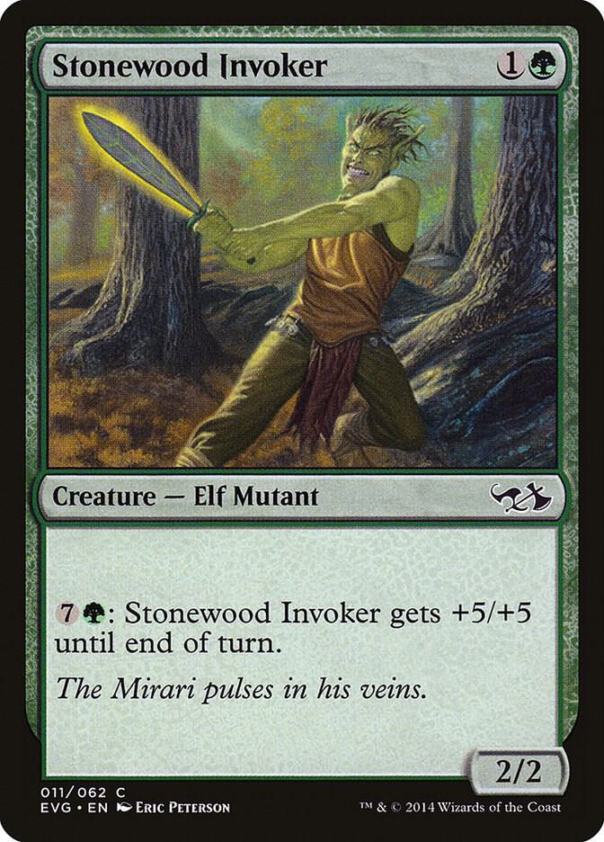 Stonewood Invoker [Duel Decks: Anthology] 11