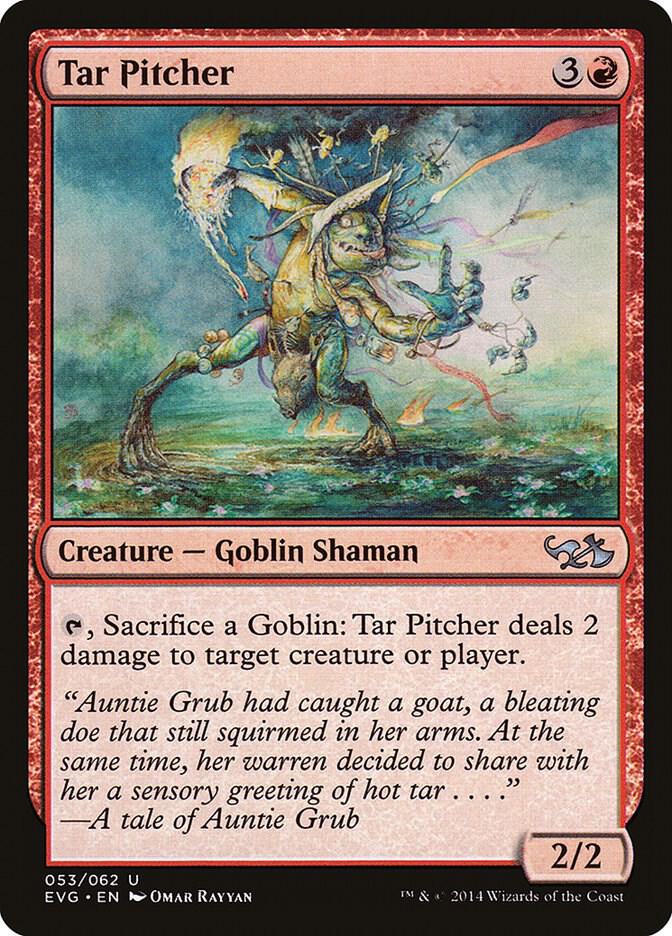 Tar Pitcher [Duel Decks: Anthology] 53