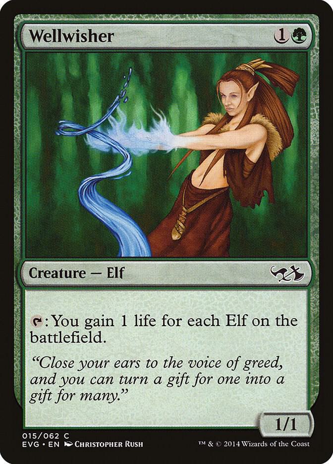 Wellwisher [Duel Decks: Anthology] 15