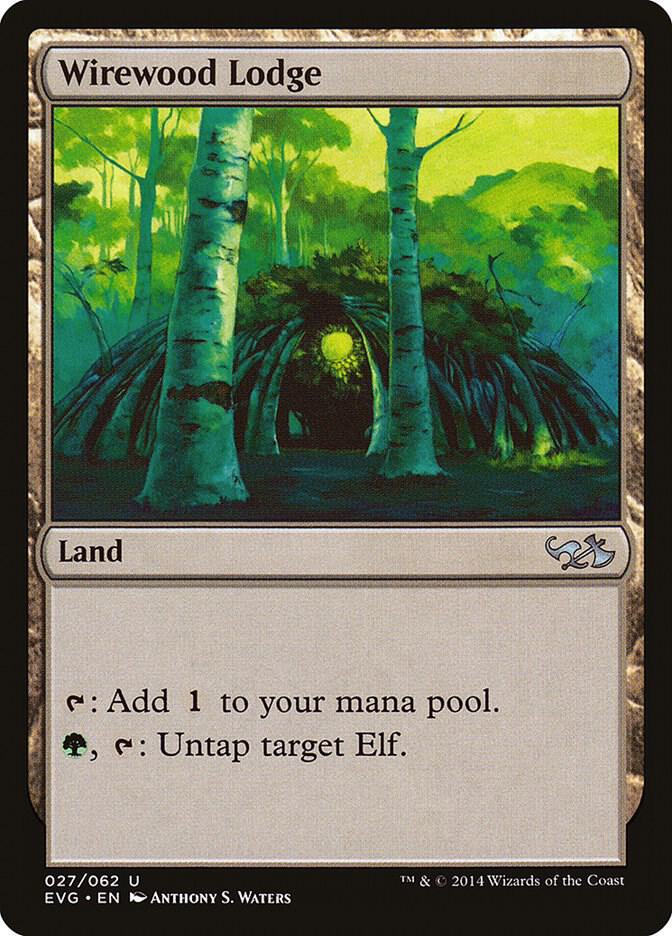 Wirewood Lodge [Duel Decks: Anthology] 27