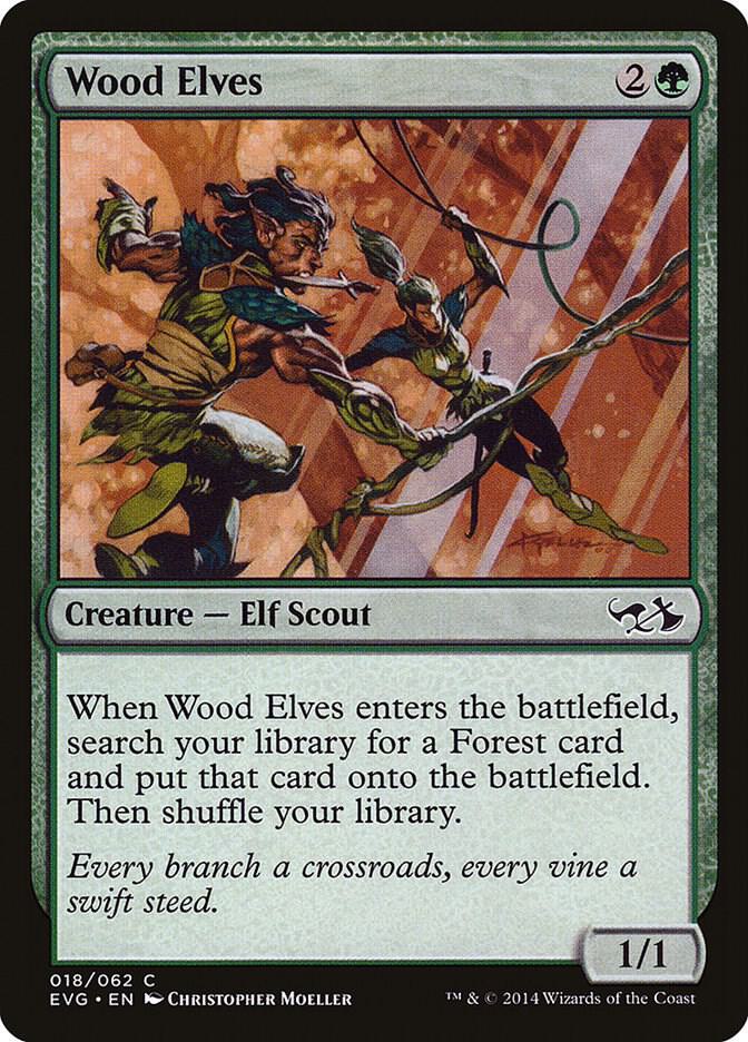 Wood Elves [Duel Decks: Anthology] 18