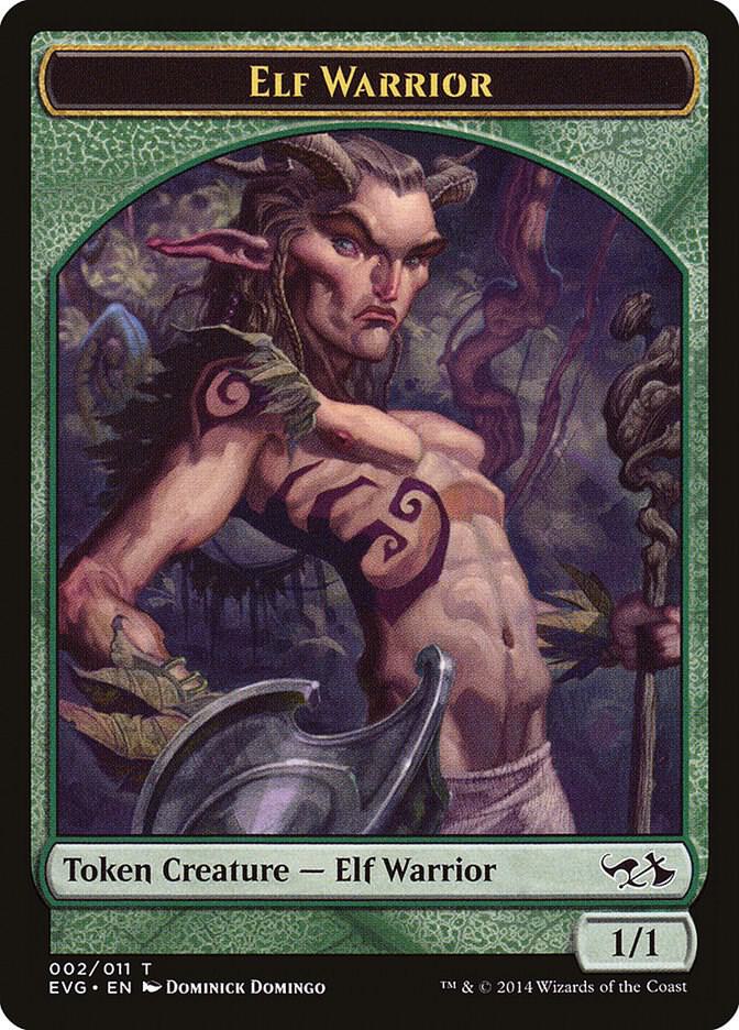 Elf Warrior Token [Duel Decks: Anthology] 2