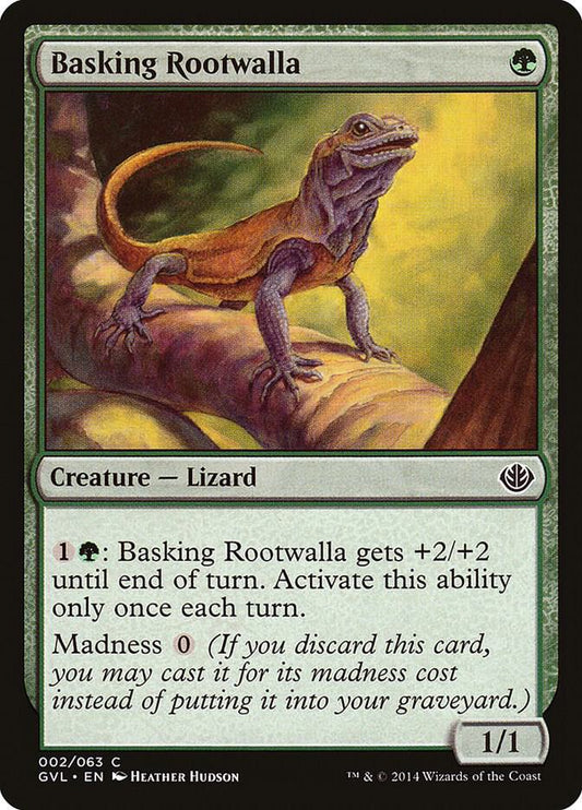 Basking Rootwalla [Duel Decks: Anthology] 2