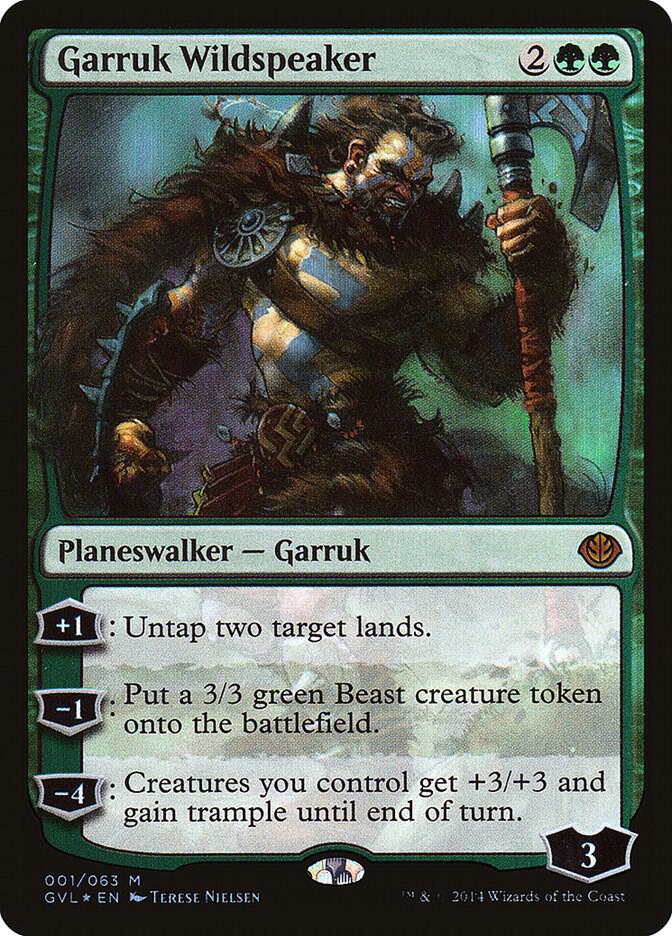 Garruk Wildspeaker [Duel Decks: Anthology] 1