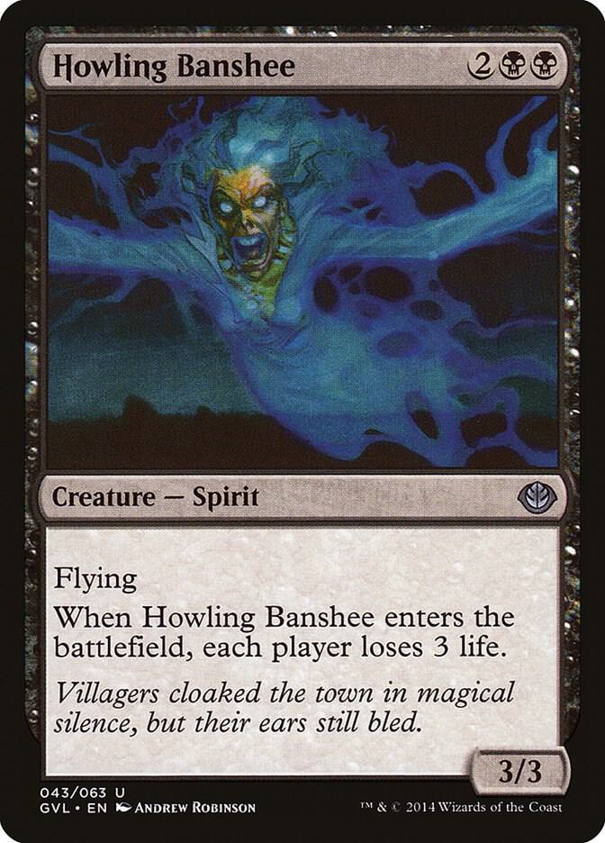 Howling Banshee [Duel Decks: Anthology] 43