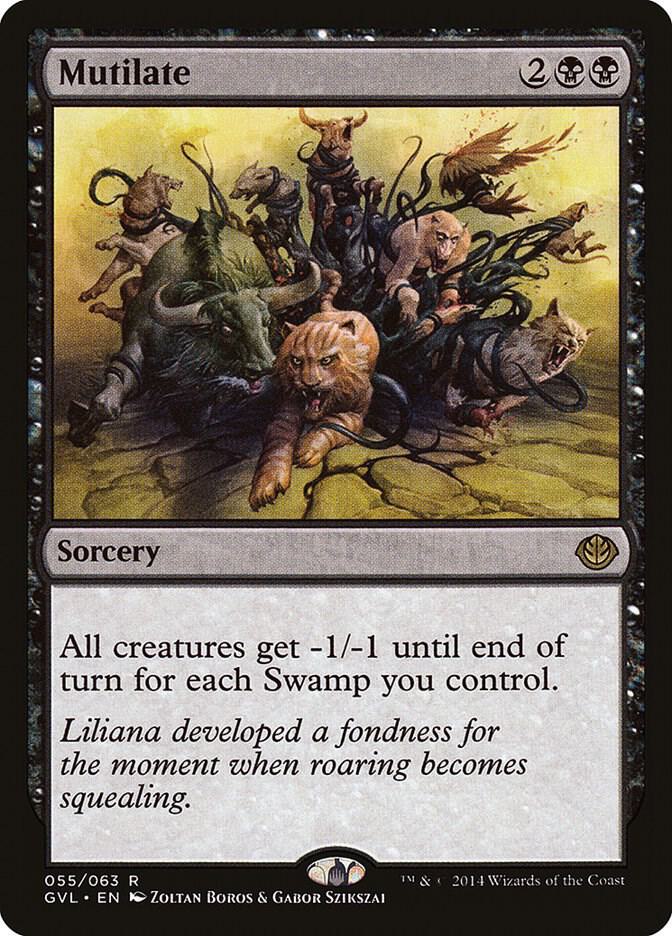 Mutilate [Duel Decks: Anthology] 55