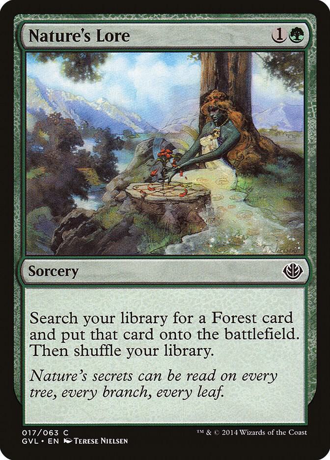Nature's Lore [Duel Decks: Anthology] 17