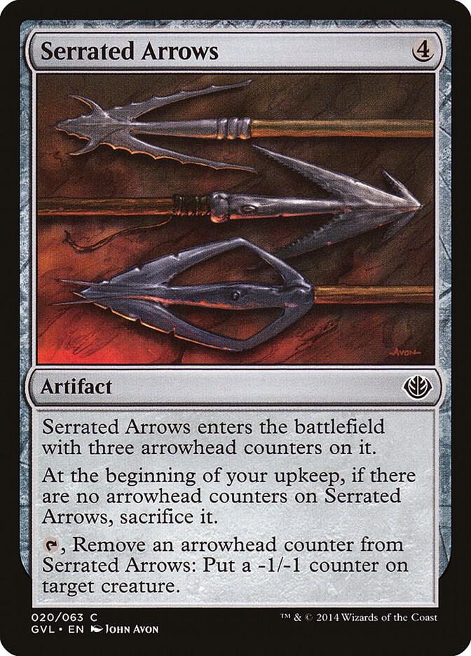 Serrated Arrows [Duel Decks: Anthology] 20