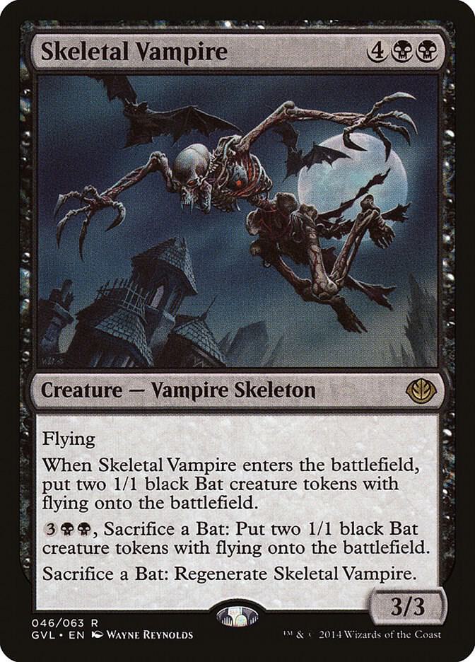 Skeletal Vampire [Duel Decks: Anthology] 46