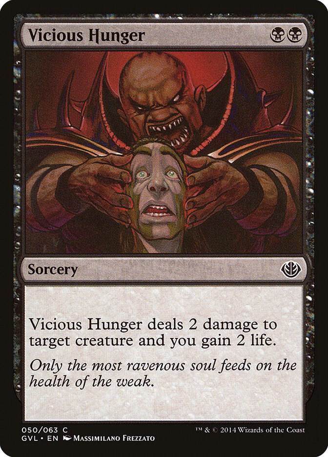 Vicious Hunger [Duel Decks: Anthology] 50
