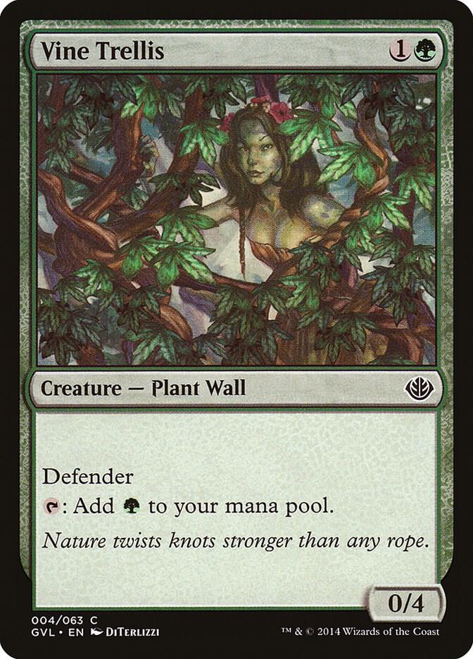 Vine Trellis [Duel Decks: Anthology] 4