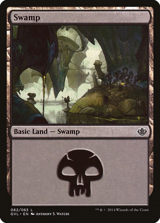Swamp (062) (GVL) [Duel Decks: Anthology] 62