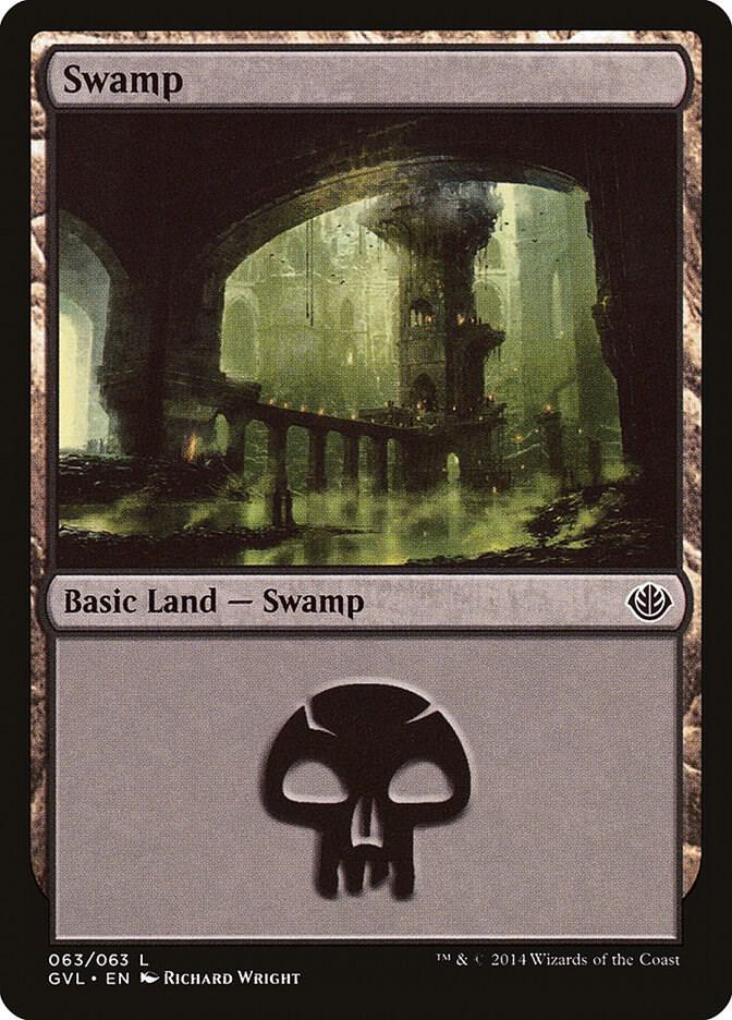 Swamp (063) (GVL) [Duel Decks: Anthology] 63