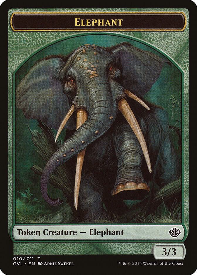 Elephant Token [Duel Decks: Anthology] 10