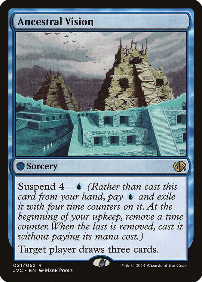 Ancestral Vision [Duel Decks: Anthology] 21
