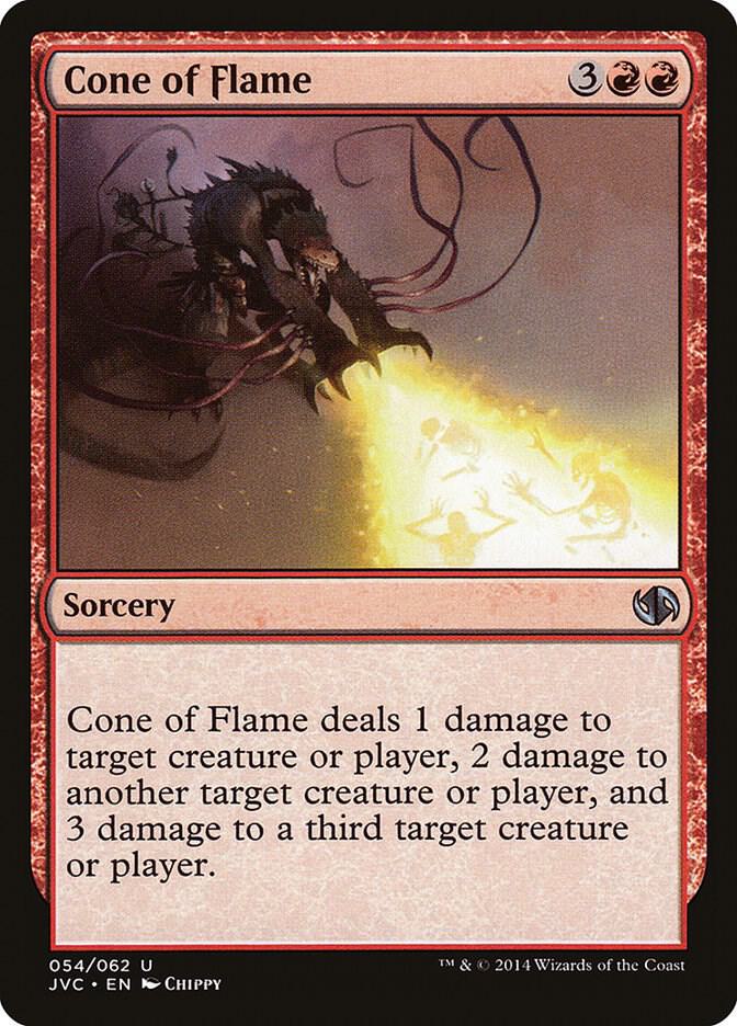 Cone of Flame [Duel Decks: Anthology] 54