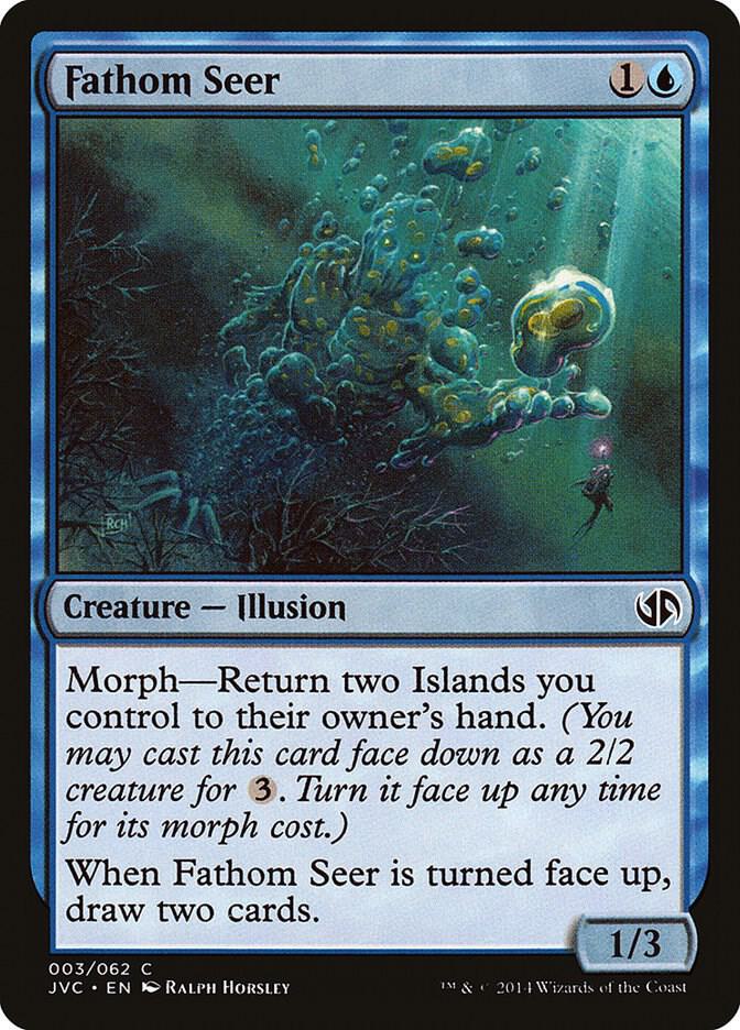Fathom Seer [Duel Decks: Anthology] 3