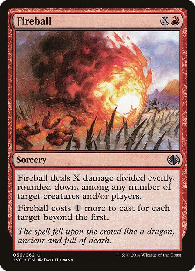 Fireball [Duel Decks: Anthology] 56