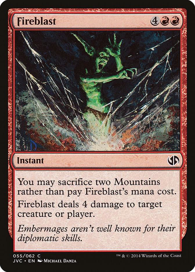 Fireblast [Duel Decks: Anthology] 55