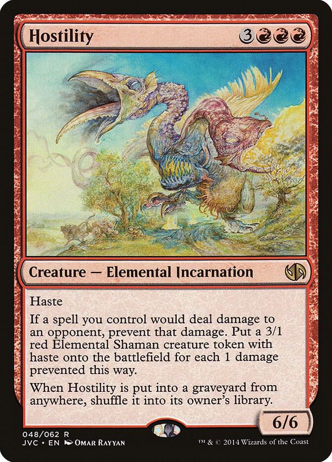 Hostility [Duel Decks: Anthology] 48