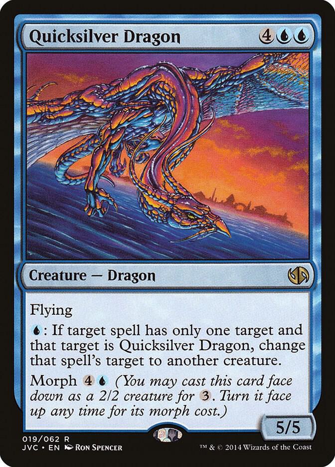 Quicksilver Dragon [Duel Decks: Anthology] 19