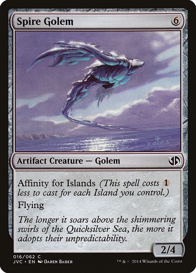 Spire Golem [Duel Decks: Anthology] 16