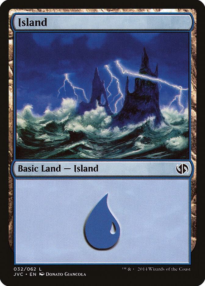 Island (032) (JVC) [Duel Decks: Anthology] 32