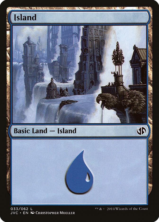 Island (33) (Jace vs. Chandra) [Duel Decks: Anthology] 33