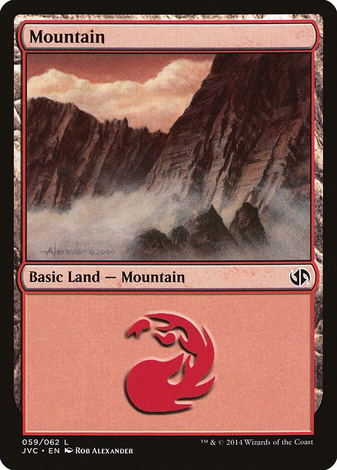 Mountain (059) (JVC) [Duel Decks: Anthology] 59