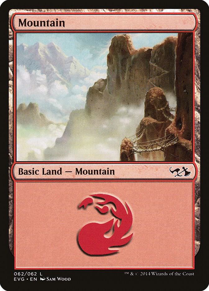 Mountain (062) (EVG) [Duel Decks: Anthology] 62