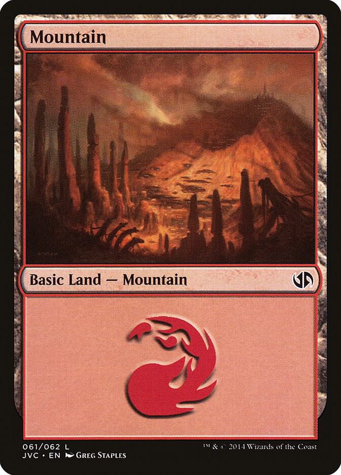 Mountain (061) (JVC) [Duel Decks: Anthology] 61