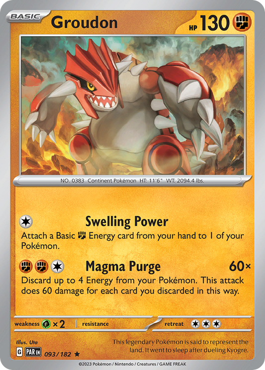 Groudon - 93/182 Paradox Rift