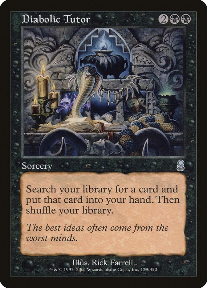 Diabolic Tutor [Odyssey] 129
