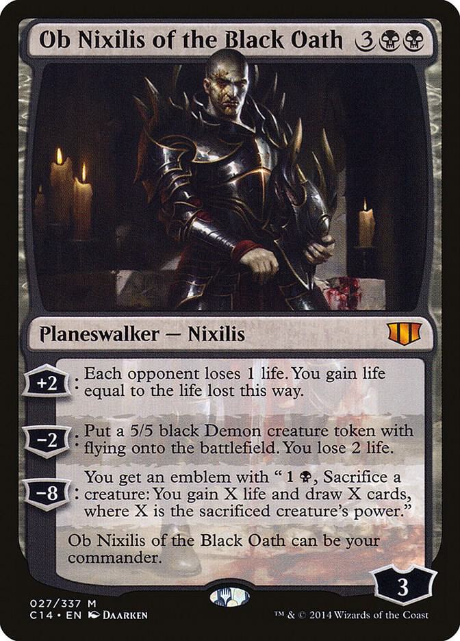 Ob Nixilis of the Black Oath [Commander 2014] 27