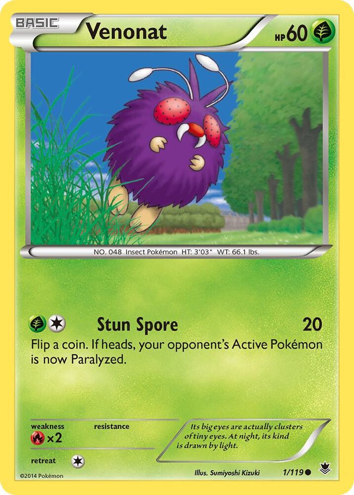 Venonat [XY - Phantom Forces] 1/119